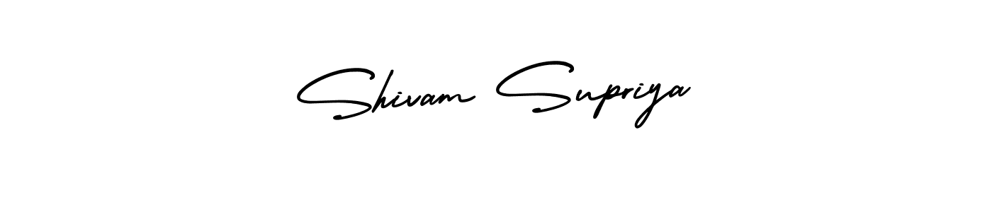 Make a short Shivam Supriya signature style. Manage your documents anywhere anytime using AmerikaSignatureDemo-Regular. Create and add eSignatures, submit forms, share and send files easily. Shivam Supriya signature style 3 images and pictures png