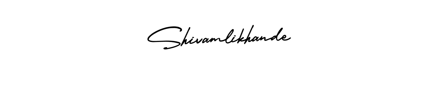 Check out images of Autograph of Shivamlikhande name. Actor Shivamlikhande Signature Style. AmerikaSignatureDemo-Regular is a professional sign style online. Shivamlikhande signature style 3 images and pictures png