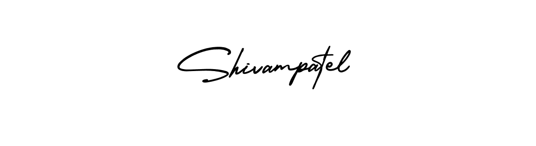 Shivampatel stylish signature style. Best Handwritten Sign (AmerikaSignatureDemo-Regular) for my name. Handwritten Signature Collection Ideas for my name Shivampatel. Shivampatel signature style 3 images and pictures png