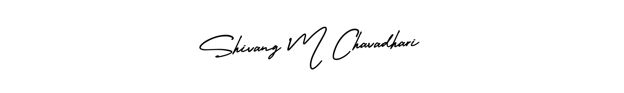 Here are the top 10 professional signature styles for the name Shivang M Chavadhari. These are the best autograph styles you can use for your name. Shivang M Chavadhari signature style 3 images and pictures png