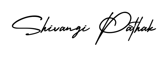Download transparent PNG signature for name Shivangi Pathak styled with AmerikaSignatureDemo-Regular font. Ready to paste directly into PDF and Word agreements. Shivangi Pathak signature style 3 images and pictures png