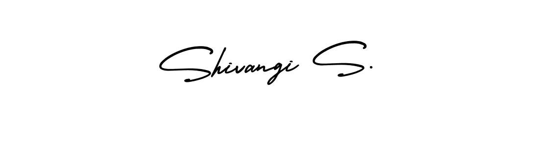 It looks lik you need a new signature style for name Shivangi S.. Design unique handwritten (AmerikaSignatureDemo-Regular) signature with our free signature maker in just a few clicks. Shivangi S. signature style 3 images and pictures png