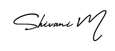 Download transparent PNG signature for name Shivani M styled with AmerikaSignatureDemo-Regular font. Ready to paste directly into PDF and Word agreements. Shivani M signature style 3 images and pictures png