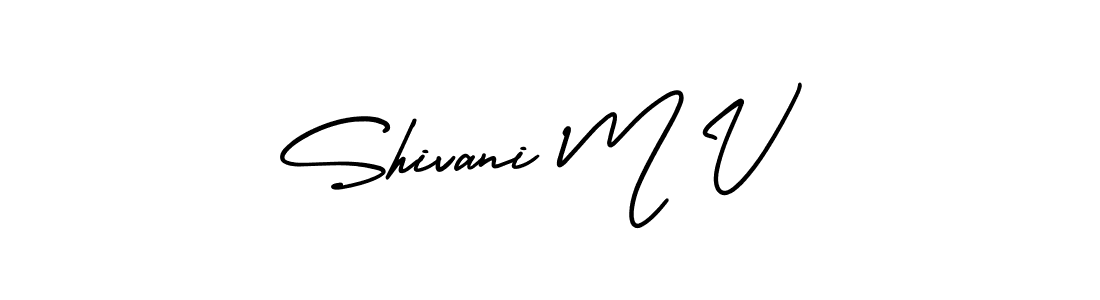 Once you've used our free online signature maker to create your best signature AmerikaSignatureDemo-Regular style, it's time to enjoy all of the benefits that Shivani M V name signing documents. Shivani M V signature style 3 images and pictures png