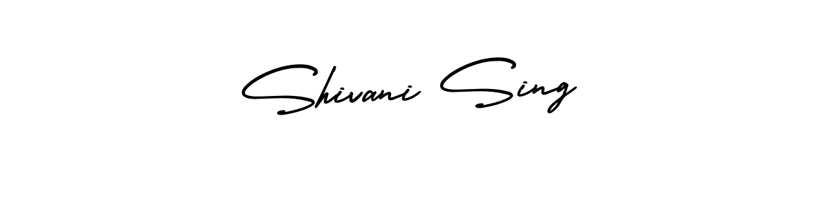 Make a beautiful signature design for name Shivani Sing. Use this online signature maker to create a handwritten signature for free. Shivani Sing signature style 3 images and pictures png