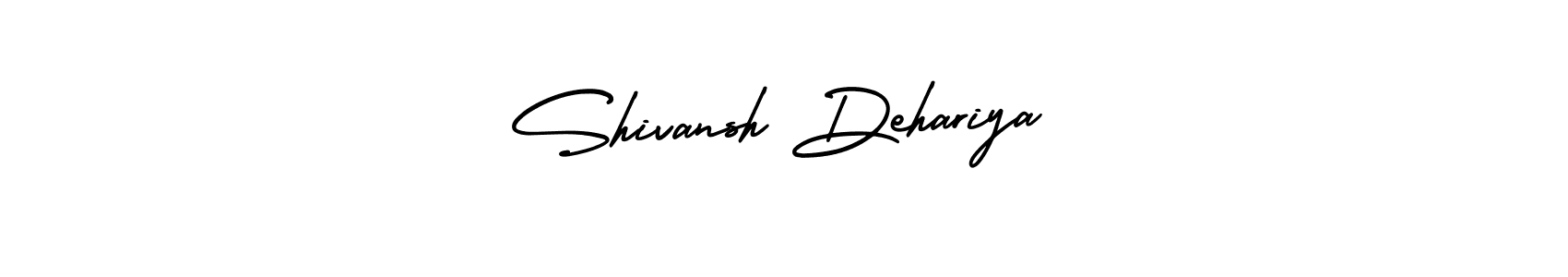 AmerikaSignatureDemo-Regular is a professional signature style that is perfect for those who want to add a touch of class to their signature. It is also a great choice for those who want to make their signature more unique. Get Shivansh Dehariya name to fancy signature for free. Shivansh Dehariya signature style 3 images and pictures png