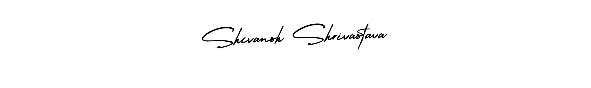 Make a beautiful signature design for name Shivansh Shrivastava. With this signature (AmerikaSignatureDemo-Regular) style, you can create a handwritten signature for free. Shivansh Shrivastava signature style 3 images and pictures png