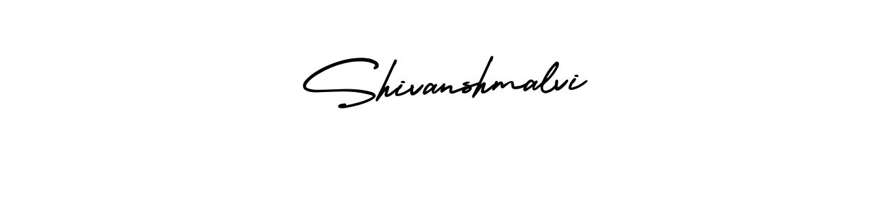Create a beautiful signature design for name Shivanshmalvi. With this signature (AmerikaSignatureDemo-Regular) fonts, you can make a handwritten signature for free. Shivanshmalvi signature style 3 images and pictures png