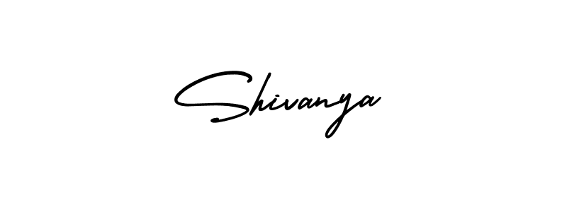 You should practise on your own different ways (AmerikaSignatureDemo-Regular) to write your name (Shivanya) in signature. don't let someone else do it for you. Shivanya signature style 3 images and pictures png