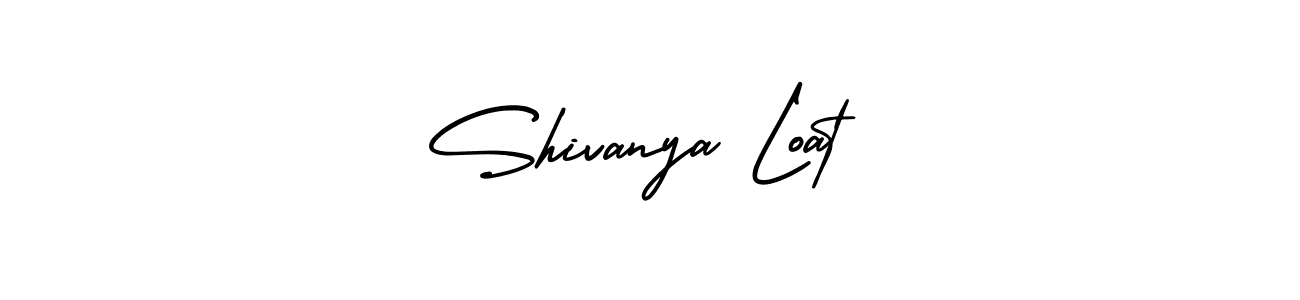 You can use this online signature creator to create a handwritten signature for the name Shivanya Loat. This is the best online autograph maker. Shivanya Loat signature style 3 images and pictures png