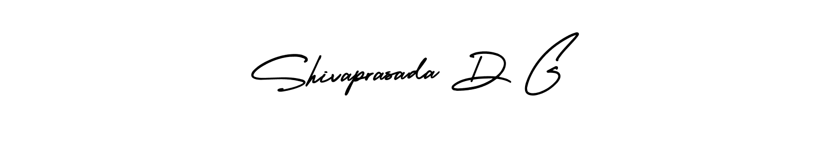 Make a beautiful signature design for name Shivaprasada D G. With this signature (AmerikaSignatureDemo-Regular) style, you can create a handwritten signature for free. Shivaprasada D G signature style 3 images and pictures png