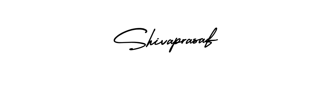 You should practise on your own different ways (AmerikaSignatureDemo-Regular) to write your name (Shivaprasaf) in signature. don't let someone else do it for you. Shivaprasaf signature style 3 images and pictures png