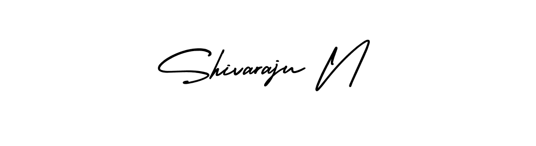 if you are searching for the best signature style for your name Shivaraju N. so please give up your signature search. here we have designed multiple signature styles  using AmerikaSignatureDemo-Regular. Shivaraju N signature style 3 images and pictures png