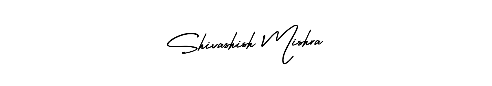 Shivashish Mishra stylish signature style. Best Handwritten Sign (AmerikaSignatureDemo-Regular) for my name. Handwritten Signature Collection Ideas for my name Shivashish Mishra. Shivashish Mishra signature style 3 images and pictures png