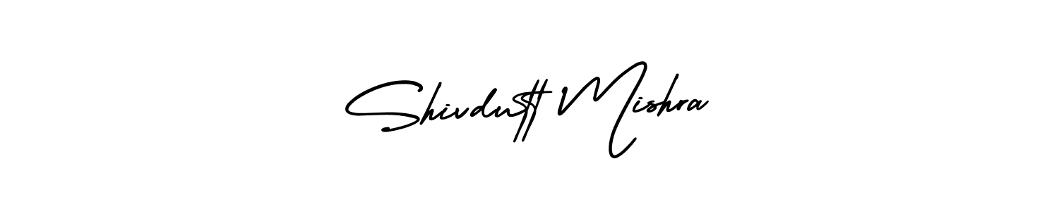 How to make Shivdutt Mishra name signature. Use AmerikaSignatureDemo-Regular style for creating short signs online. This is the latest handwritten sign. Shivdutt Mishra signature style 3 images and pictures png
