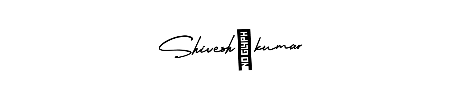 Create a beautiful signature design for name Shivesh♡kumar. With this signature (AmerikaSignatureDemo-Regular) fonts, you can make a handwritten signature for free. Shivesh♡kumar signature style 3 images and pictures png