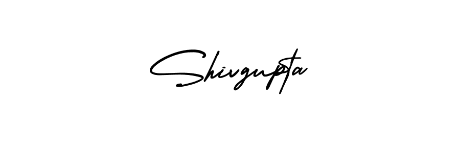 The best way (AmerikaSignatureDemo-Regular) to make a short signature is to pick only two or three words in your name. The name Shivgupta include a total of six letters. For converting this name. Shivgupta signature style 3 images and pictures png