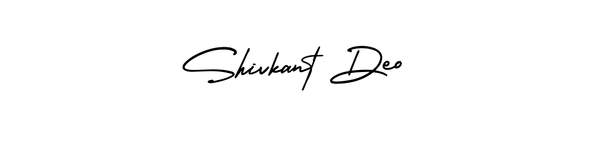 Make a beautiful signature design for name Shivkant Deo. Use this online signature maker to create a handwritten signature for free. Shivkant Deo signature style 3 images and pictures png