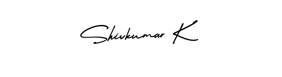 AmerikaSignatureDemo-Regular is a professional signature style that is perfect for those who want to add a touch of class to their signature. It is also a great choice for those who want to make their signature more unique. Get Shivkumar K name to fancy signature for free. Shivkumar K signature style 3 images and pictures png