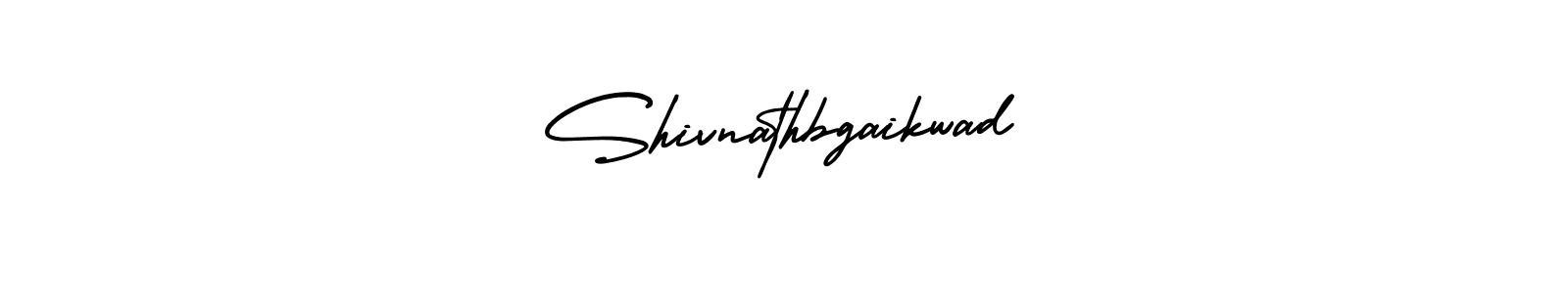 You should practise on your own different ways (AmerikaSignatureDemo-Regular) to write your name (Shivnathbgaikwad) in signature. don't let someone else do it for you. Shivnathbgaikwad signature style 3 images and pictures png