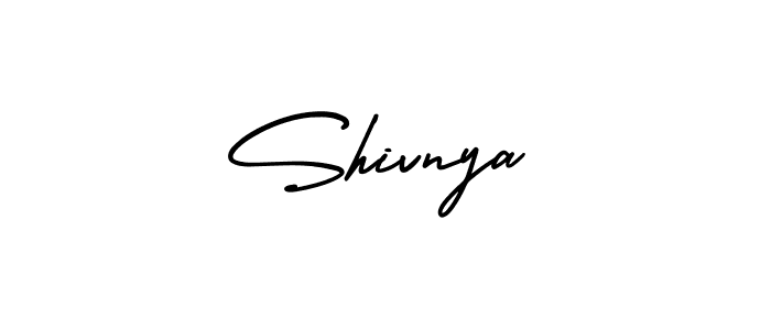 The best way (AmerikaSignatureDemo-Regular) to make a short signature is to pick only two or three words in your name. The name Shivnya include a total of six letters. For converting this name. Shivnya signature style 3 images and pictures png