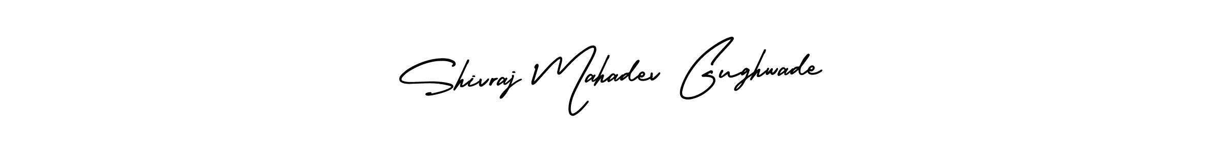 How to make Shivraj Mahadev Gughwade name signature. Use AmerikaSignatureDemo-Regular style for creating short signs online. This is the latest handwritten sign. Shivraj Mahadev Gughwade signature style 3 images and pictures png