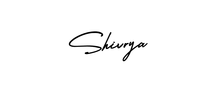 It looks lik you need a new signature style for name Shivrya. Design unique handwritten (AmerikaSignatureDemo-Regular) signature with our free signature maker in just a few clicks. Shivrya signature style 3 images and pictures png