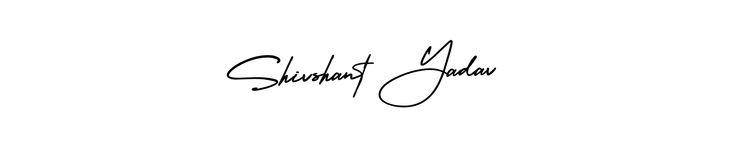 It looks lik you need a new signature style for name Shivshant Yadav. Design unique handwritten (AmerikaSignatureDemo-Regular) signature with our free signature maker in just a few clicks. Shivshant Yadav signature style 3 images and pictures png