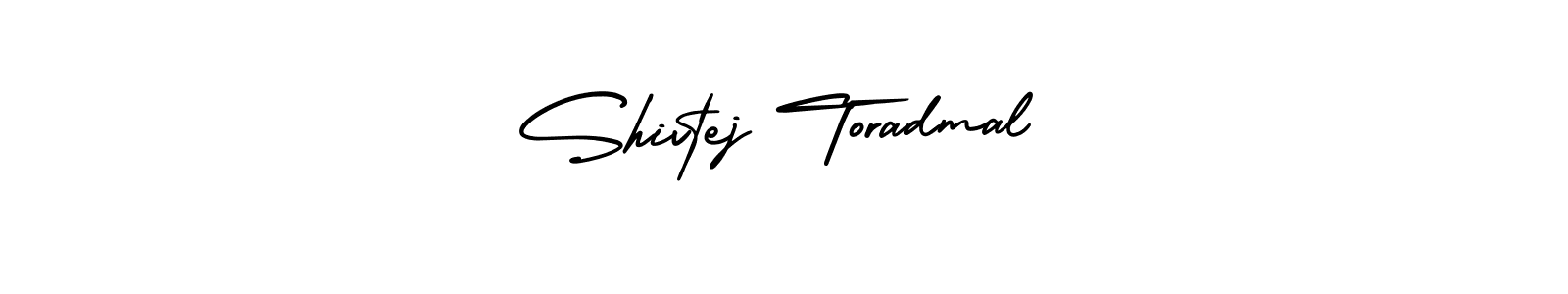 Create a beautiful signature design for name Shivtej Toradmal. With this signature (AmerikaSignatureDemo-Regular) fonts, you can make a handwritten signature for free. Shivtej Toradmal signature style 3 images and pictures png