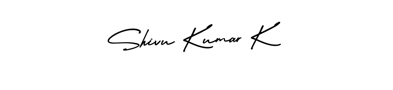 How to Draw Shivu Kumar K signature style? AmerikaSignatureDemo-Regular is a latest design signature styles for name Shivu Kumar K. Shivu Kumar K signature style 3 images and pictures png