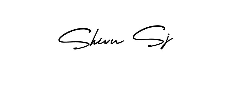 It looks lik you need a new signature style for name Shivu Sj. Design unique handwritten (AmerikaSignatureDemo-Regular) signature with our free signature maker in just a few clicks. Shivu Sj signature style 3 images and pictures png