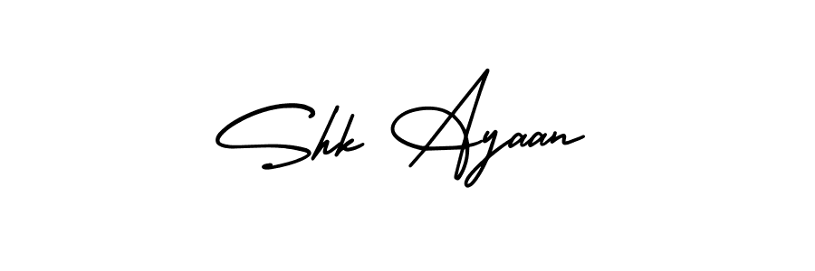 Check out images of Autograph of Shk Ayaan name. Actor Shk Ayaan Signature Style. AmerikaSignatureDemo-Regular is a professional sign style online. Shk Ayaan signature style 3 images and pictures png