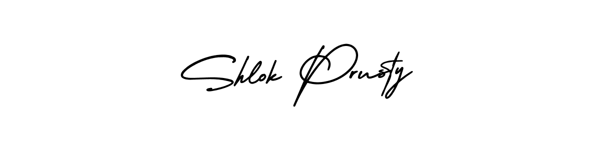 Make a short Shlok Prusty signature style. Manage your documents anywhere anytime using AmerikaSignatureDemo-Regular. Create and add eSignatures, submit forms, share and send files easily. Shlok Prusty signature style 3 images and pictures png