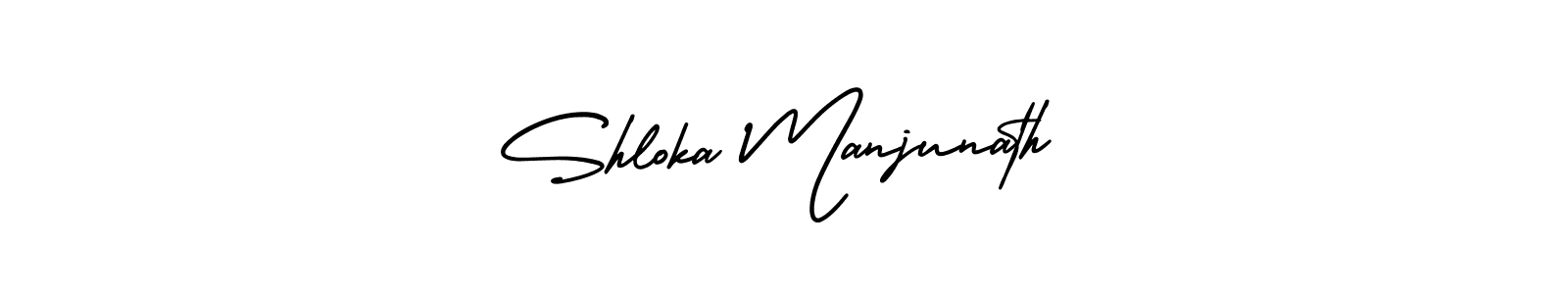 You can use this online signature creator to create a handwritten signature for the name Shloka Manjunath. This is the best online autograph maker. Shloka Manjunath signature style 3 images and pictures png