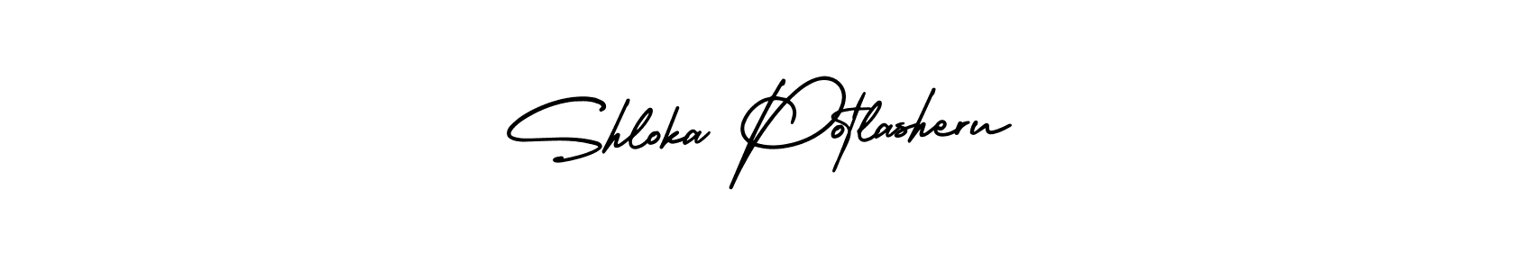 Make a beautiful signature design for name Shloka Potlasheru. Use this online signature maker to create a handwritten signature for free. Shloka Potlasheru signature style 3 images and pictures png