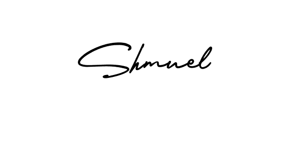 if you are searching for the best signature style for your name Shmuel. so please give up your signature search. here we have designed multiple signature styles  using AmerikaSignatureDemo-Regular. Shmuel signature style 3 images and pictures png