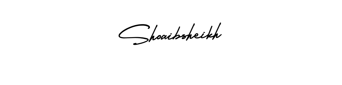 Make a beautiful signature design for name Shoaibsheikh. Use this online signature maker to create a handwritten signature for free. Shoaibsheikh signature style 3 images and pictures png