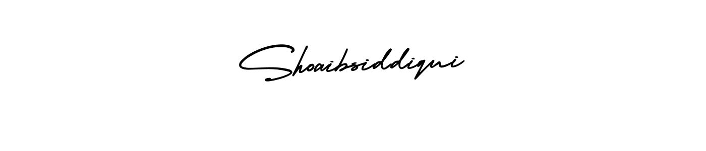 Shoaibsiddiqui stylish signature style. Best Handwritten Sign (AmerikaSignatureDemo-Regular) for my name. Handwritten Signature Collection Ideas for my name Shoaibsiddiqui. Shoaibsiddiqui signature style 3 images and pictures png