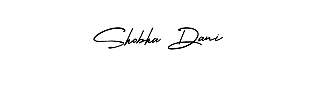 It looks lik you need a new signature style for name Shobha Dani. Design unique handwritten (AmerikaSignatureDemo-Regular) signature with our free signature maker in just a few clicks. Shobha Dani signature style 3 images and pictures png
