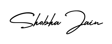 Make a beautiful signature design for name Shobha Jain. Use this online signature maker to create a handwritten signature for free. Shobha Jain signature style 3 images and pictures png