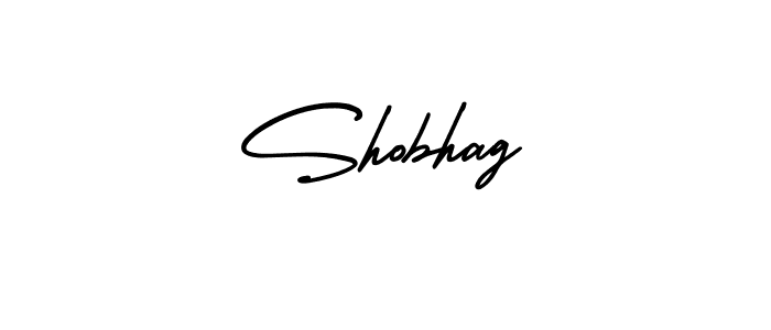 Make a beautiful signature design for name Shobhag. With this signature (AmerikaSignatureDemo-Regular) style, you can create a handwritten signature for free. Shobhag signature style 3 images and pictures png