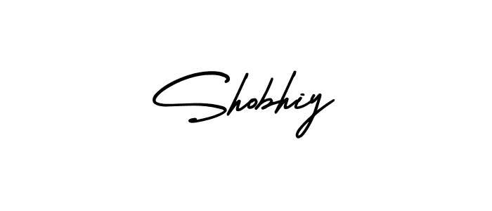 if you are searching for the best signature style for your name Shobhiy. so please give up your signature search. here we have designed multiple signature styles  using AmerikaSignatureDemo-Regular. Shobhiy signature style 3 images and pictures png