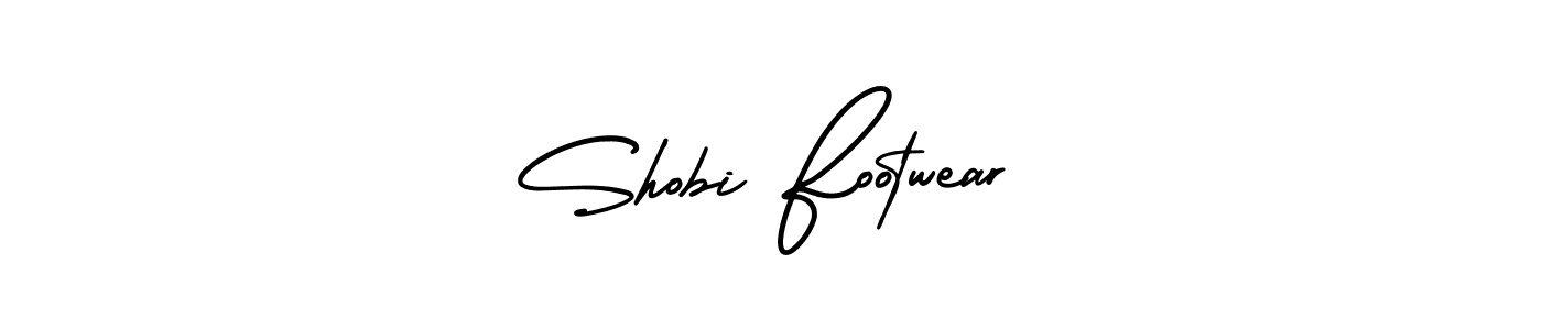 Use a signature maker to create a handwritten signature online. With this signature software, you can design (AmerikaSignatureDemo-Regular) your own signature for name Shobi Footwear. Shobi Footwear signature style 3 images and pictures png