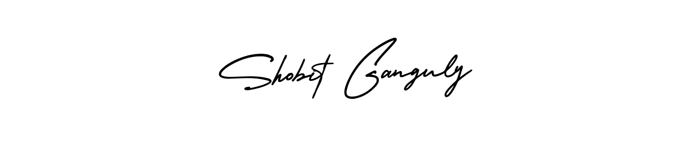 It looks lik you need a new signature style for name Shobit Ganguly. Design unique handwritten (AmerikaSignatureDemo-Regular) signature with our free signature maker in just a few clicks. Shobit Ganguly signature style 3 images and pictures png