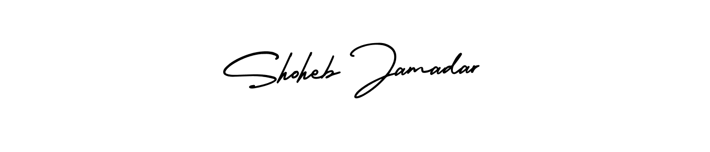 Check out images of Autograph of Shoheb Jamadar name. Actor Shoheb Jamadar Signature Style. AmerikaSignatureDemo-Regular is a professional sign style online. Shoheb Jamadar signature style 3 images and pictures png