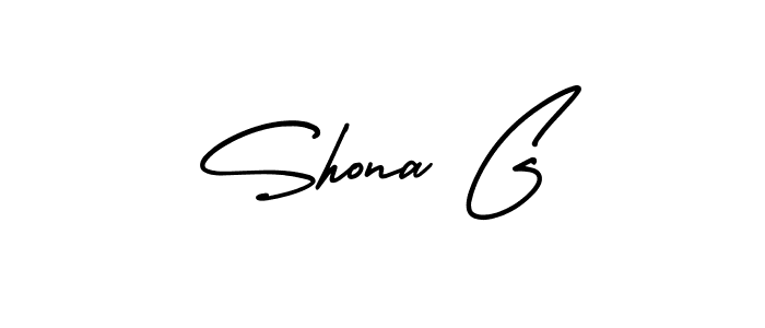 How to make Shona G signature? AmerikaSignatureDemo-Regular is a professional autograph style. Create handwritten signature for Shona G name. Shona G signature style 3 images and pictures png