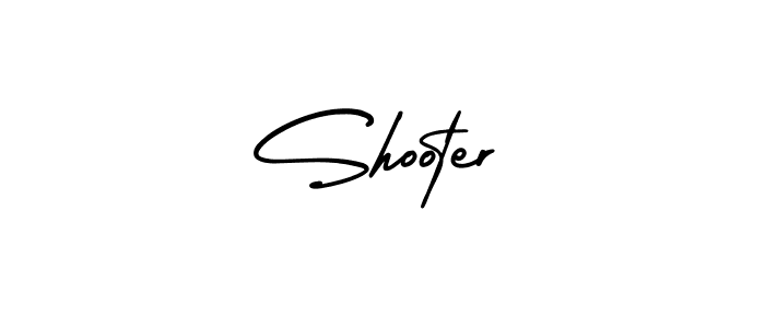 How to make Shooter name signature. Use AmerikaSignatureDemo-Regular style for creating short signs online. This is the latest handwritten sign. Shooter signature style 3 images and pictures png