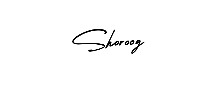 Also we have Shoroog name is the best signature style. Create professional handwritten signature collection using AmerikaSignatureDemo-Regular autograph style. Shoroog signature style 3 images and pictures png