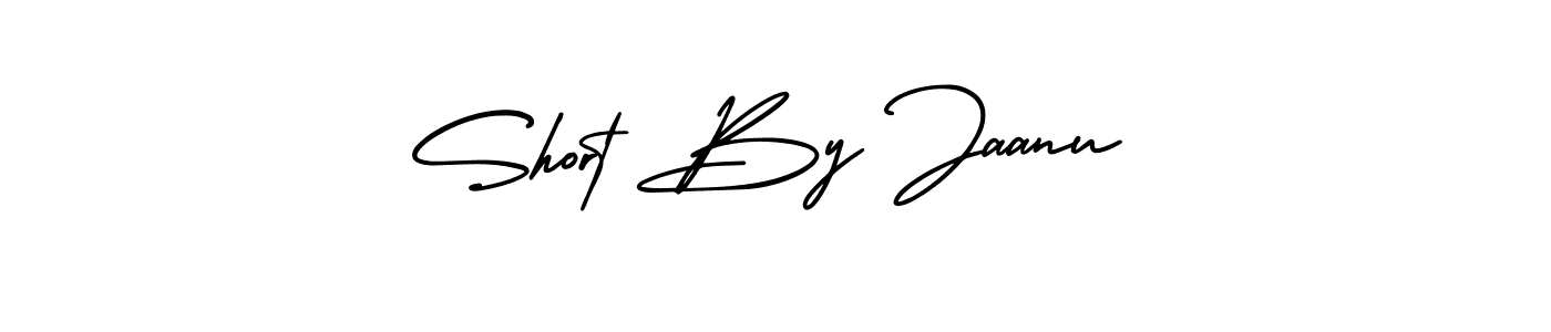 Make a beautiful signature design for name Short By Jaanu. With this signature (AmerikaSignatureDemo-Regular) style, you can create a handwritten signature for free. Short By Jaanu signature style 3 images and pictures png