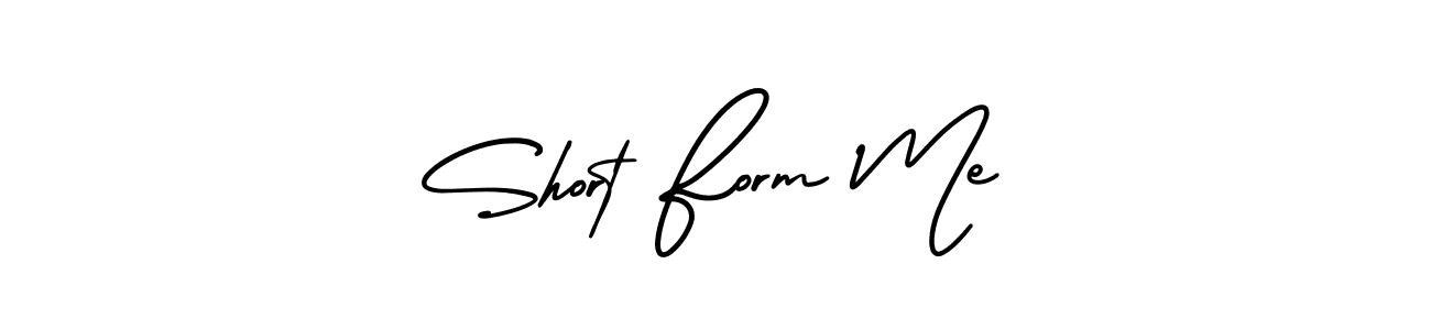 Make a beautiful signature design for name Short Form Me. Use this online signature maker to create a handwritten signature for free. Short Form Me signature style 3 images and pictures png